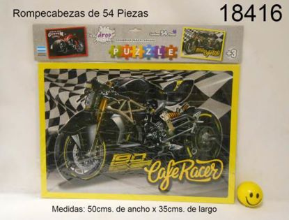 Imagen de ROMPECABEZAS DE 54 PIEZAS "MOTORCYCLES" 6.24